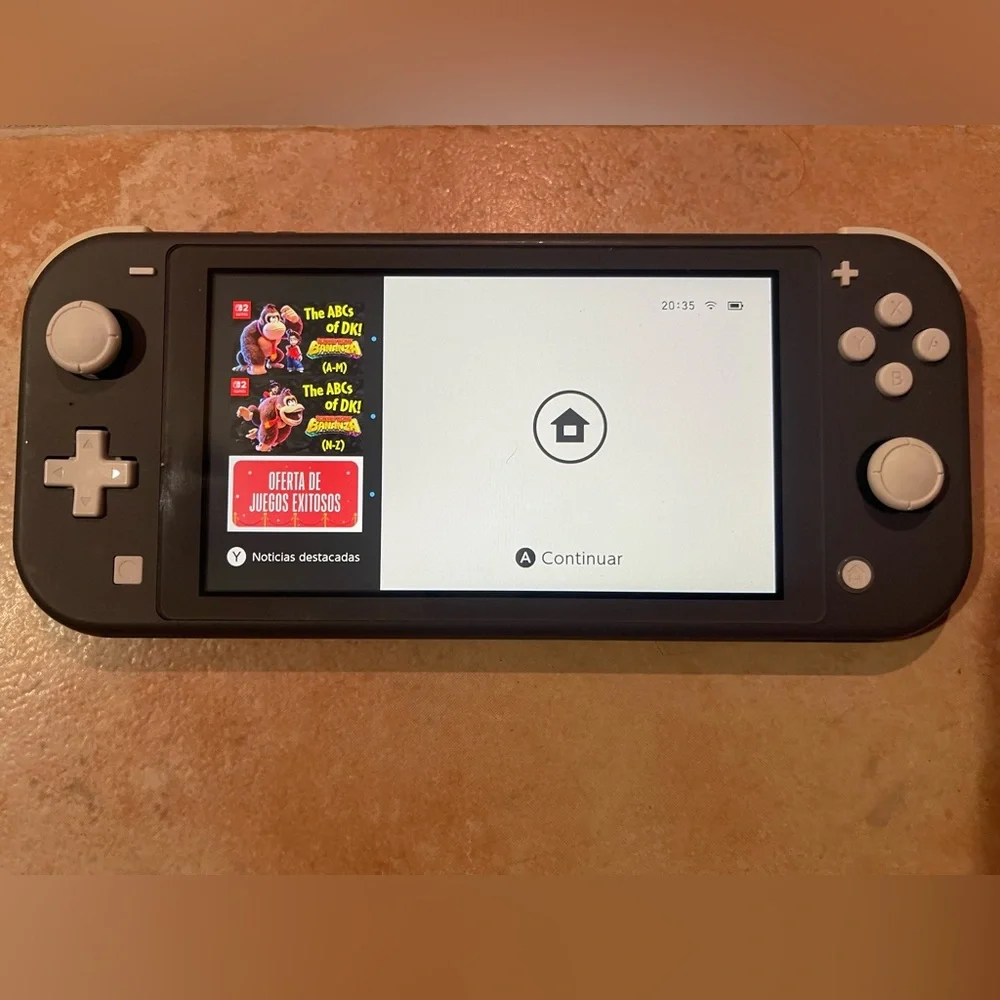 Nintendo Switch Lite Gray - Portable with 3 games + Charger Included
